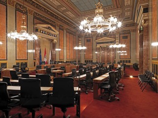 Sitzungssaal des Bundesrates