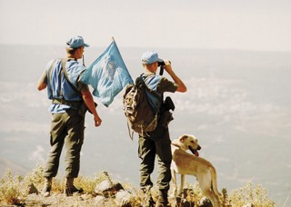 Von 1974 bis 2013 überwachten österreichische Blauhelme auf den Golanhöhen die Einhaltung des Waffenstillstandes zwischen Syrien und Israel